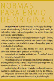 Normas para envio de originais