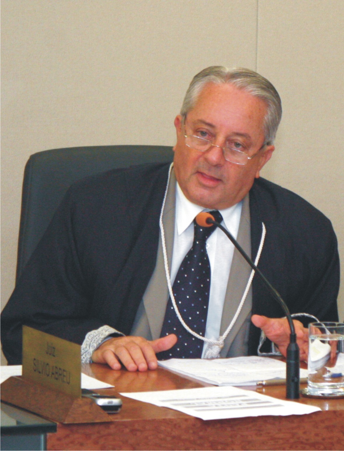 Juiz Sílvio Abreu se despede do TRE